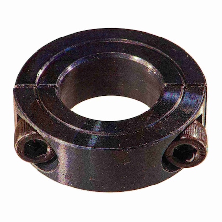 Midwest Fastener 7/8" Black Oxide Steel Double Split Shaft Collar 2PK 933513